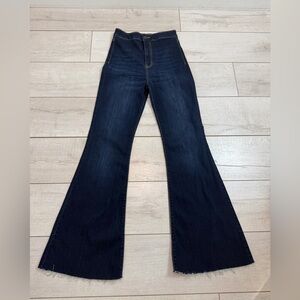 Cello Deep Indigo Wide Leg Jeans